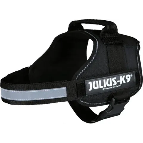 Julius K9 IDC Powertuig/Harnas - Maat 0/58-76cm - M - Zwart