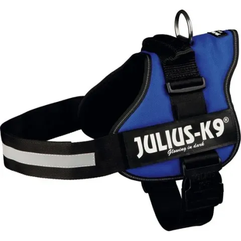 Julius K9 IDC Powertuig/Harnas - Maat 2/71-96cm  - XL - Blauw
