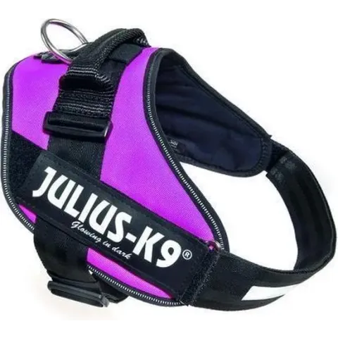 Julius K9 IDC Powertuig/Harnas - Maat 2/71-96cm - XL - Donkerroze