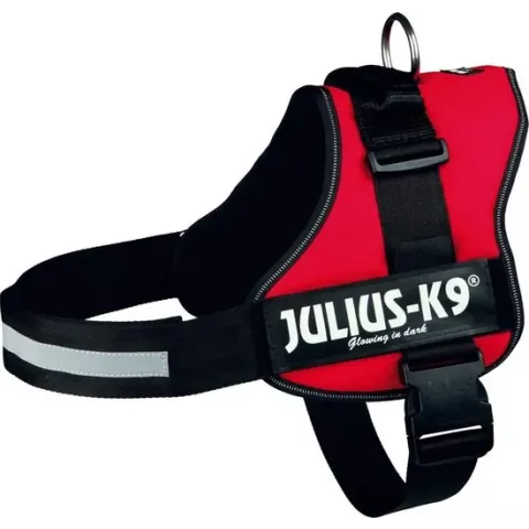 Julius K9 IDC Powertuig/Harnas - Maat 3/82-118cm - XXL - Rood