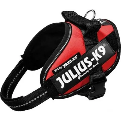 Julius K9 IDC Powertuig/Harnas - Mini/51-67cm - S - Rood