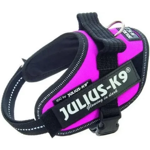 Julius K9 IDC Powertuig/Harnas - Mini-mini/40-53cm - XS - Donkerroze