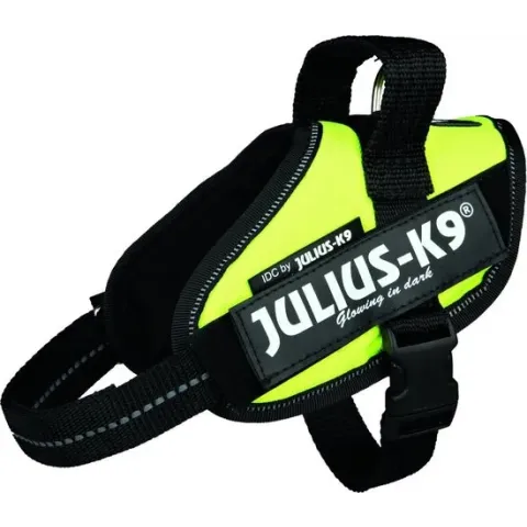 Julius K9 IDC Powertuig/Harnas - Neon Groen - XS - Mini/40-53cm