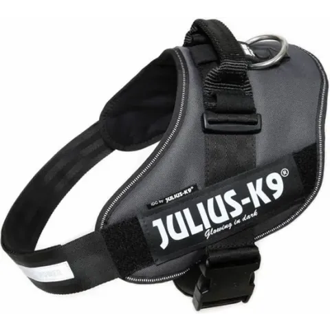 Julius k9 idc powertuig voor hond antraciet maat 3/82-118 cm