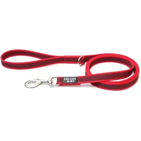 Julius K9 Super-Grip Hondenriem 1.8 m rood 216GM-R-1.8