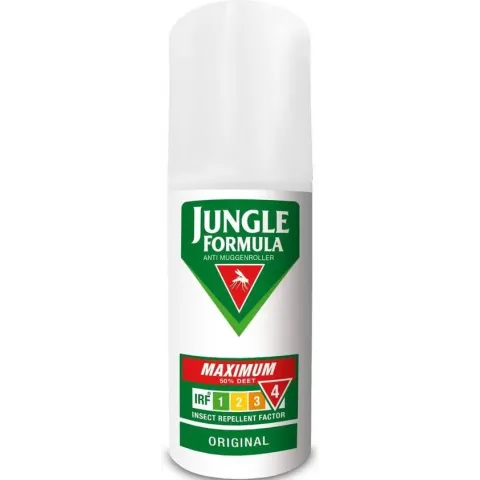 Jungle Formula Maximum Roll on - Muggen roller - 50% DEET - 50ml - Muggenbescherming
