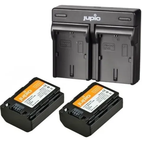 Jupio Kit: 2x Battery NP-FZ100 2040mAh + USB Dual Charger