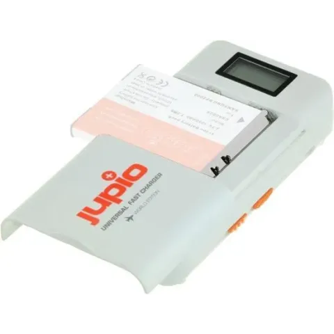 Jupio Universal Li-Ion - AA + 2.1A USB Fast Charger LCD v.