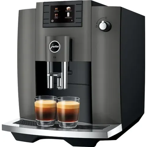 JURA E6 - Dark Inox (EC) - Model 2022 - volautomatische espressomachine