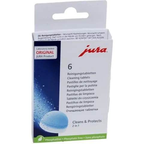 JURA - Reinigingstabletten Espresso - Pack/6 - 64488