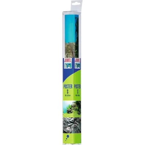 Juwel Poster 2 in 1 - Aquariumachterwand - 60 x 30 cm