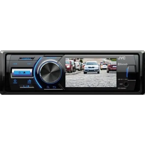JVC KD-X560BT 1DIN Mechless autoradio met 3" kleurenscherm