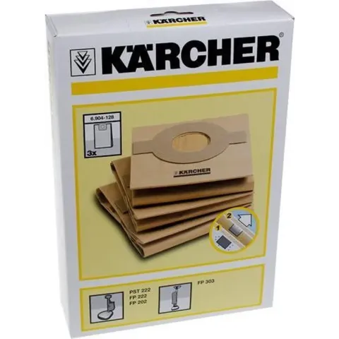 Karcher FP 303 / FP 202 - Stofzuigerzakken - 3 stuks