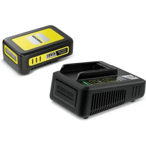 Kärcher Starter Kit Accu en Snellader - 18 V / 2,5 Ah