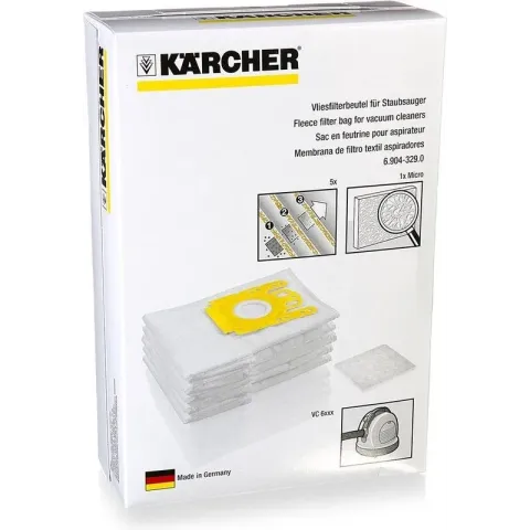 Karcher VC6 Vlies - Stofzuigerzakken - 5 stuks