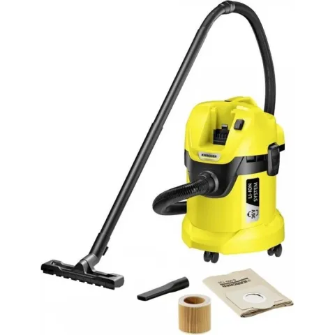 Kärcher WD 3 Accu Alleszuiger - 36 Volt - Exclusief accu en lader - Blaasfunctie - 17 liter