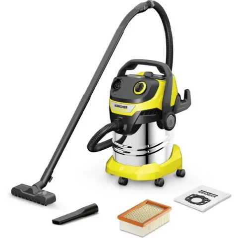 Kärcher WD 5 S V-25/5/22 Multifunctionele Alleszuiger - 1100W - RVS vuilreservoir 25L - stroomkabel 5m