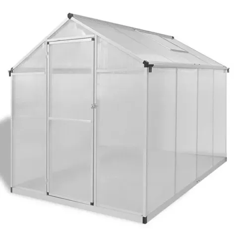 Kas versterkt aluminium met verstevigde basis 4,6 m2