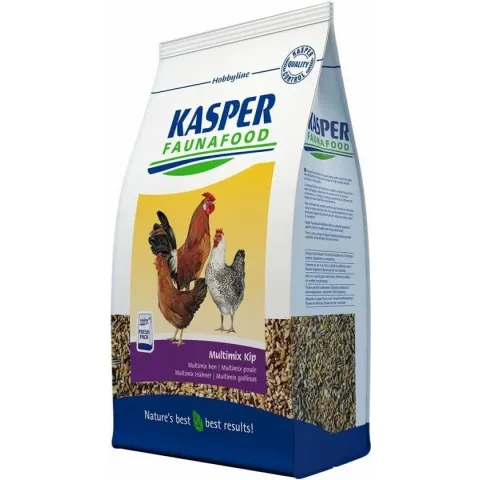 Kasper Faunafood Hobbyline Multimix Kip - 4 KG