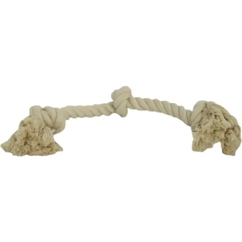 Katoen flossy speelgoed 3 knopen 245gr 45cm