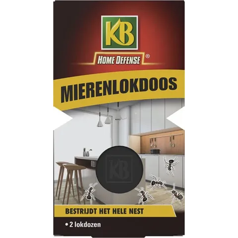 KB Home Defense Mierenlokdoos - Mierenval - 2 stuks - Werkt tot 3 maanden lang