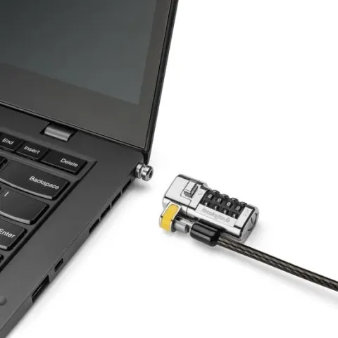 Kensington ClickSafe Universal Combination Laptop Lock kabelslot Zwart, Metallic 1,8 m