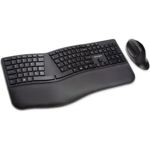 Kensington Pro Fit® Ergo Wireless Keyboard & Mouse (zwart)