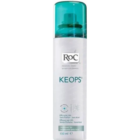 Keops deodorant spray dry