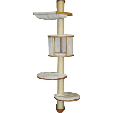Kerbl Dolomit Muur - Krabpaal - Wit - 168 cm