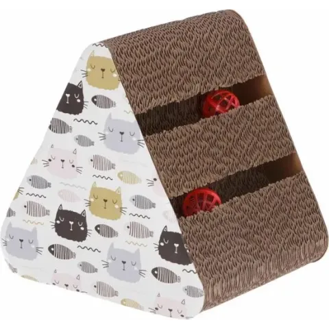 Kerbl Kattenkrabbord Boon 22x26x26 cm bruin