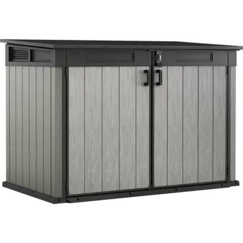 Keter Grande Store Opbergkast - 190,5x109,3x132,5cm - Grijs