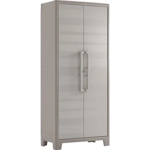 Keter Gulliver Hoge Kast - 4 planken - 80x44x182cm – Zand/Beige
