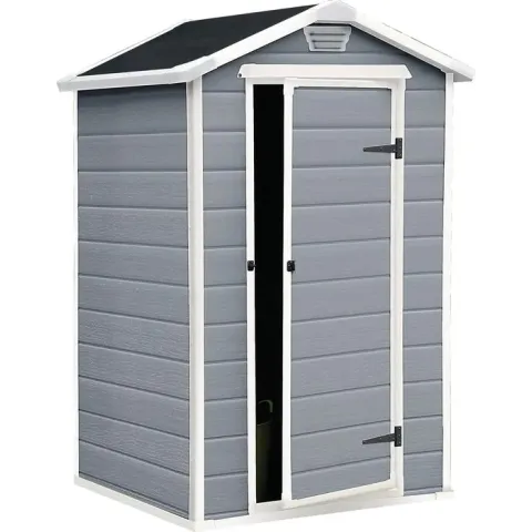 Keter Manor 43 Tuinhuis - 103x129x196cm - Grijs
