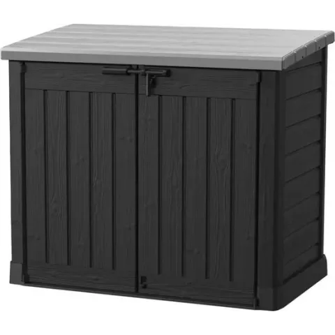 Keter Store It Out Max Opbergbox  - 1200L - 145,5x82x125cm - Zwart/Grijs