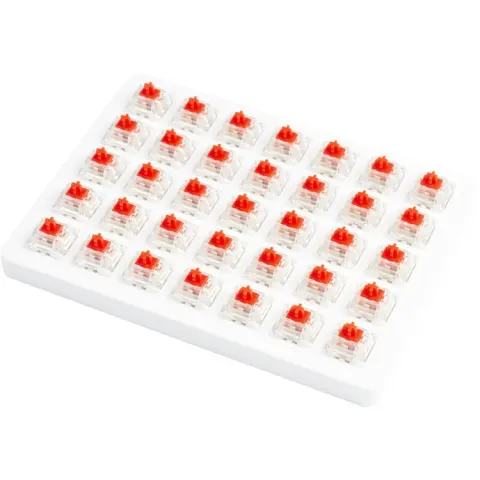 Keychron Gateron Switch Set Z71 - Cap Red, 35 Switches