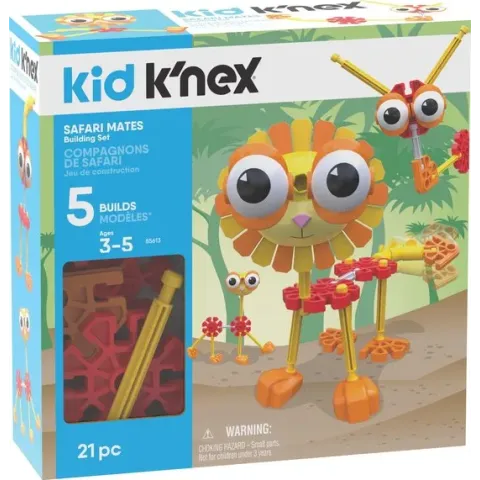 Kid K'NEX - Safari Mates - Bouwset - 21 onderdelen