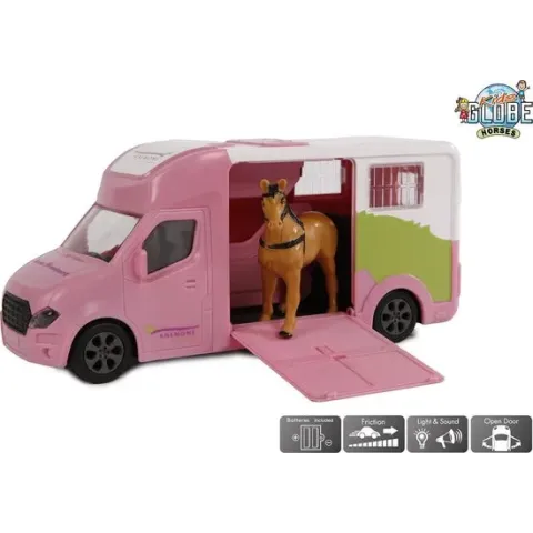 Kids Globe - Anemone paardentruck - met licht en geluid - 510212
