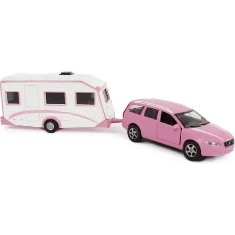 Kids Globe Auto pb Volvo V70 met caravan: 30 cm