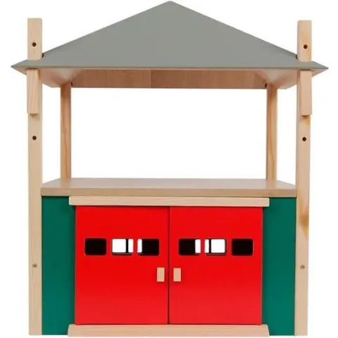 Kids Globe Hooiberg met berging: schaal 1:32