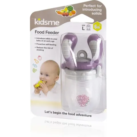 KidsMe Food Feeder Maat L - Lavendel