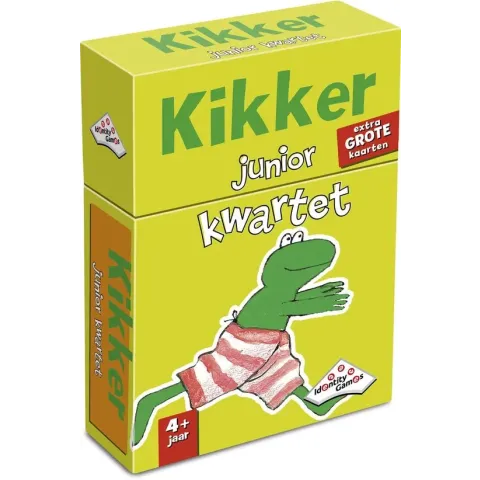 Kikker Junior Weetjes Kwartet - Kaartspel
