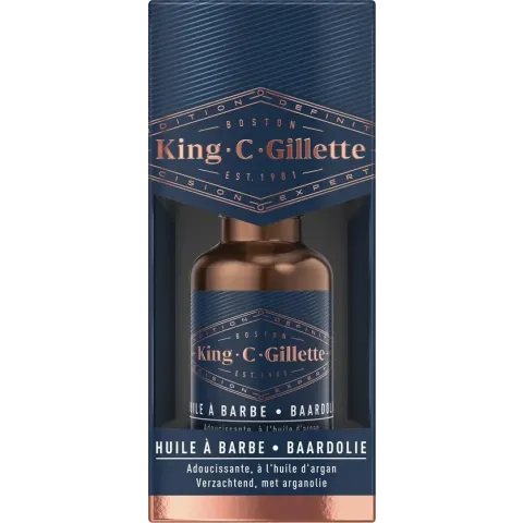 King C. Gillette Baardolie Voor Mannen 30 ml