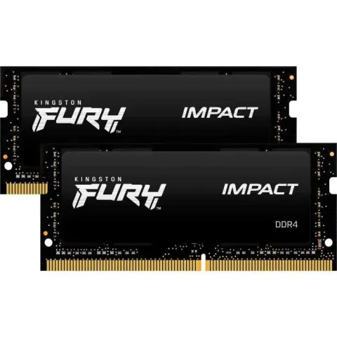 Kingston FURY 64 GB DDR4-3200 Kit KF432S20IBK2/64, Impact