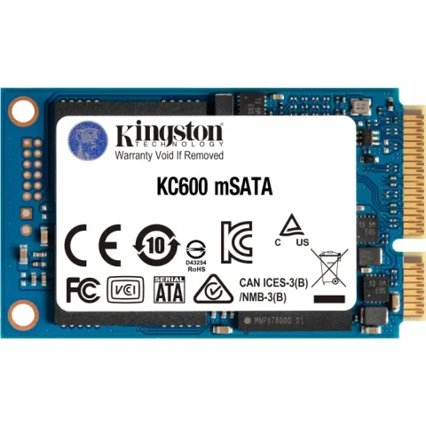 Kingston KC600 512 GB SKC600/512G, SATA 6 Gb/s, mSATA