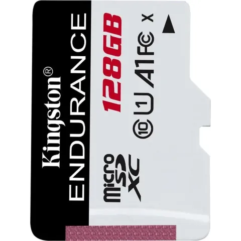 Kingston Technology High Endurance flashgeheugen 128 GB MicroSD Klasse 10 UHS-I