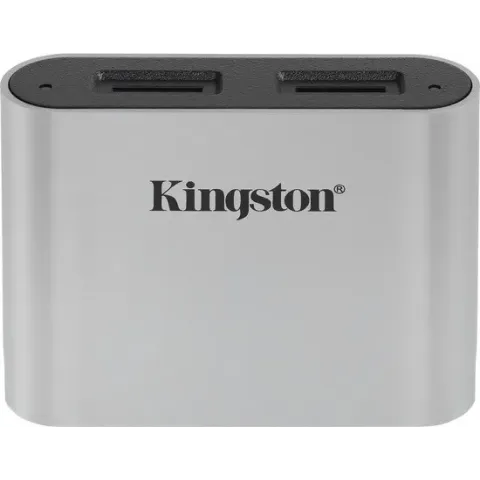 KINGSTON USB 3.2 Workflow Dual-Slot microSDHC/SDXC UHS-II Card Reader