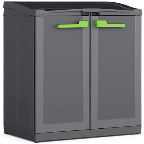 Kis Compact Recycling System Afvalzakhouder - Antraciet/Grijs