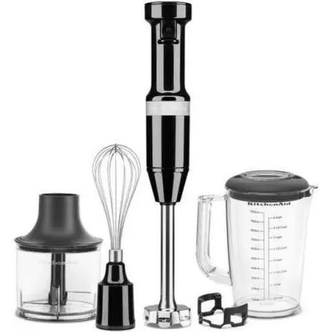 KitchenAid 5KHBV83 1 l Staafmixer 180 W Zwart