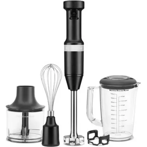 KitchenAid 5KHBV83EBM blender Staafmixer 180 W Grijs