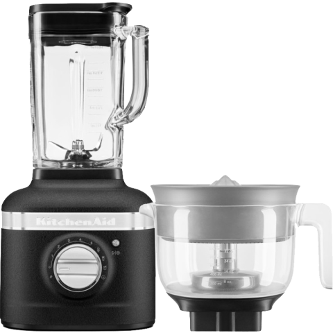 KitchenAid Artisan K400 5KSB4026EBK Vulkaanzwart +citruspers opzetstuk